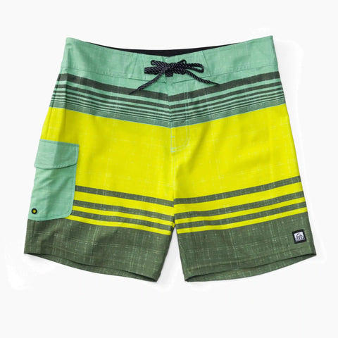 Casey Stripe Boardshort 17"